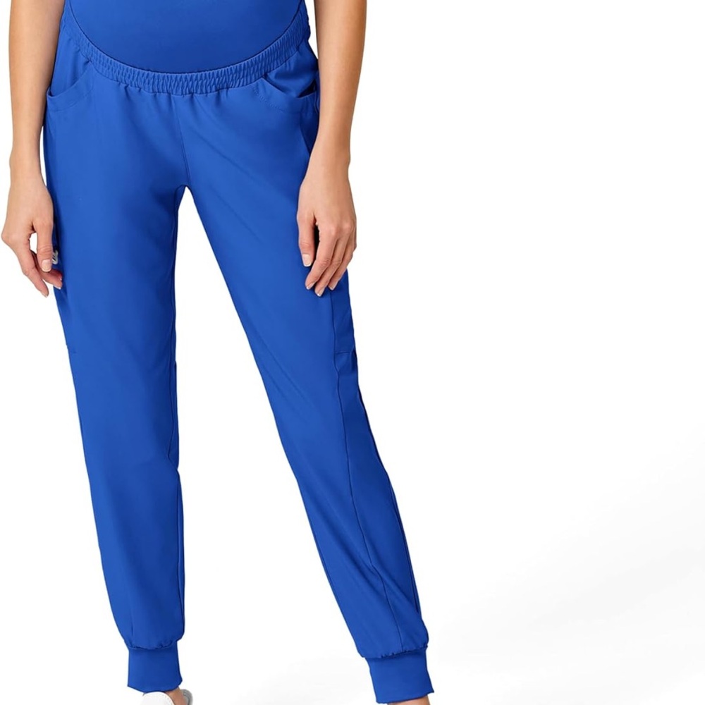 WonderWink XL Women's Royal Blue Jogger Scrub Pants
